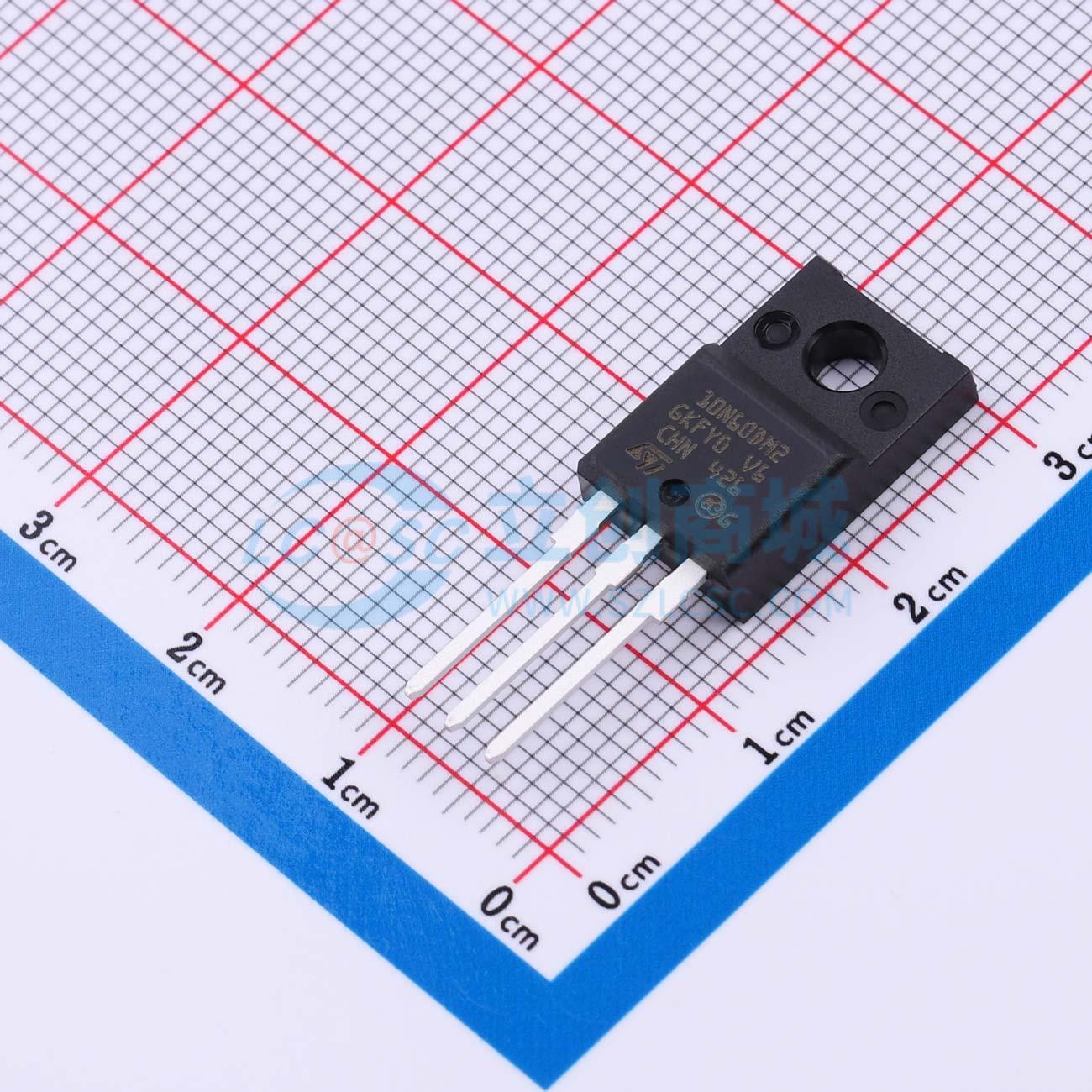 点击查看大图 STF10N60DM2实物图