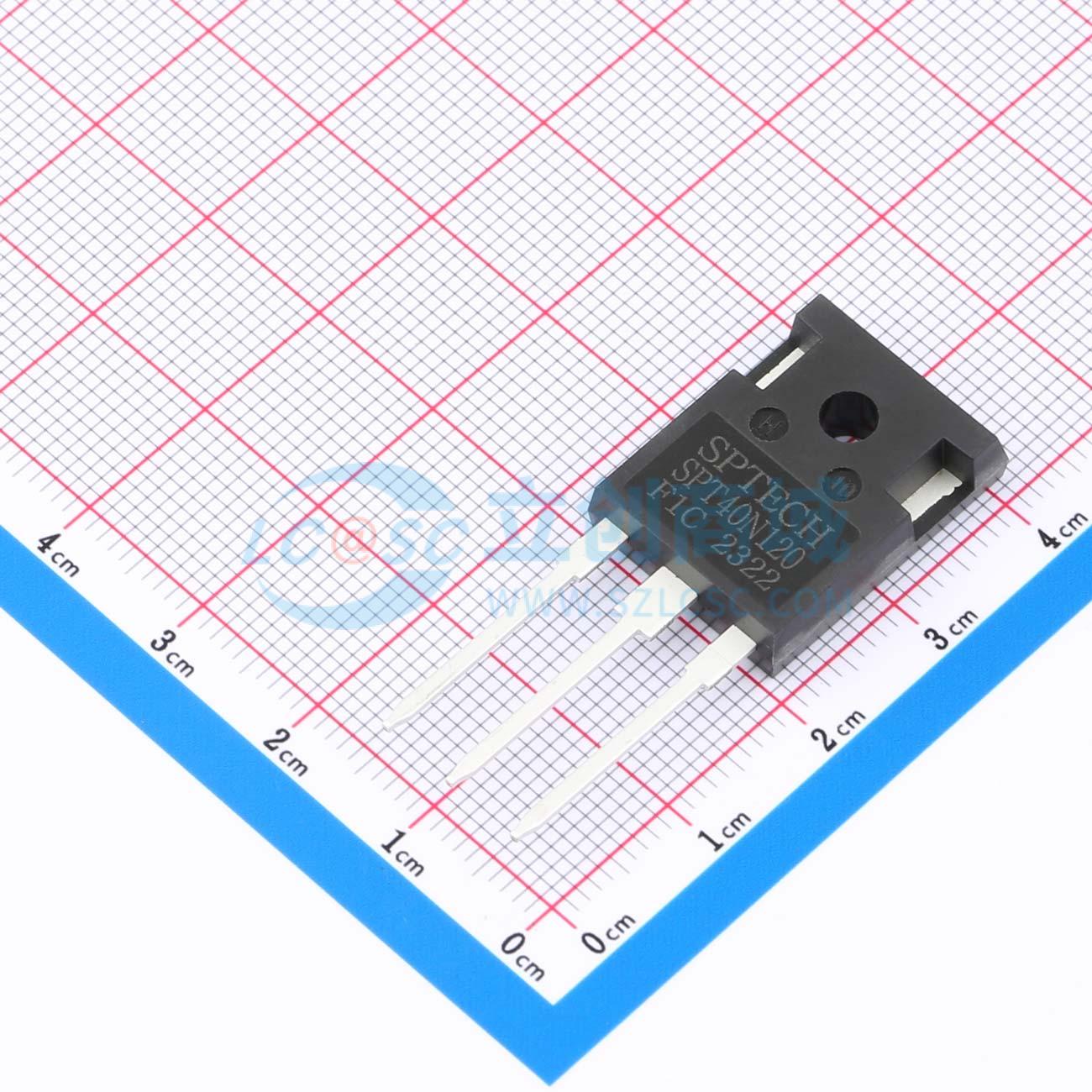 点击查看大图 SPT40N120F1C实物图