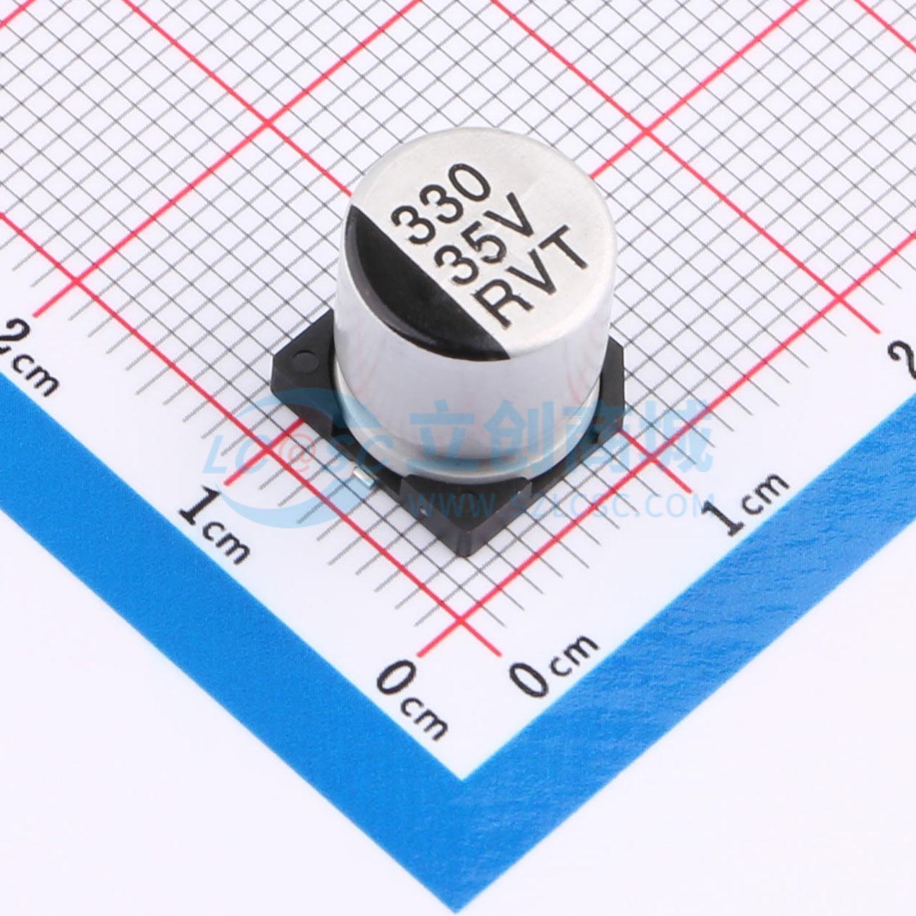 点击查看大图 RVT1V331M1010实物图