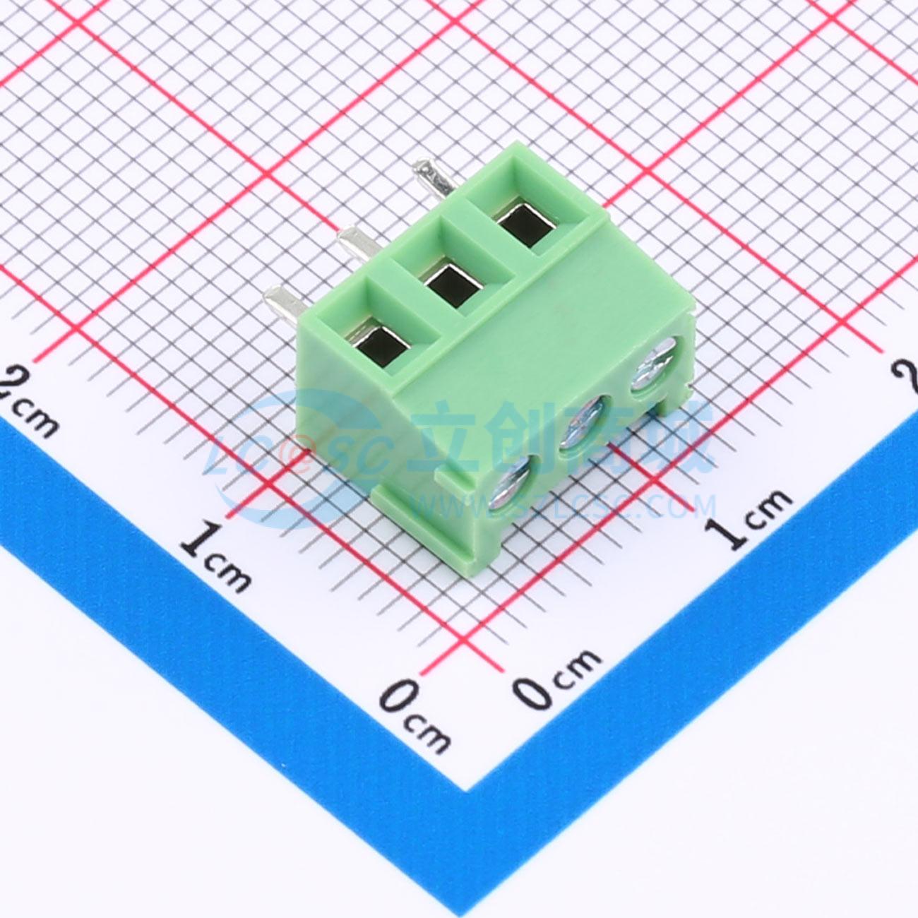 点击查看大图 XY303V-3.81-3P实物图