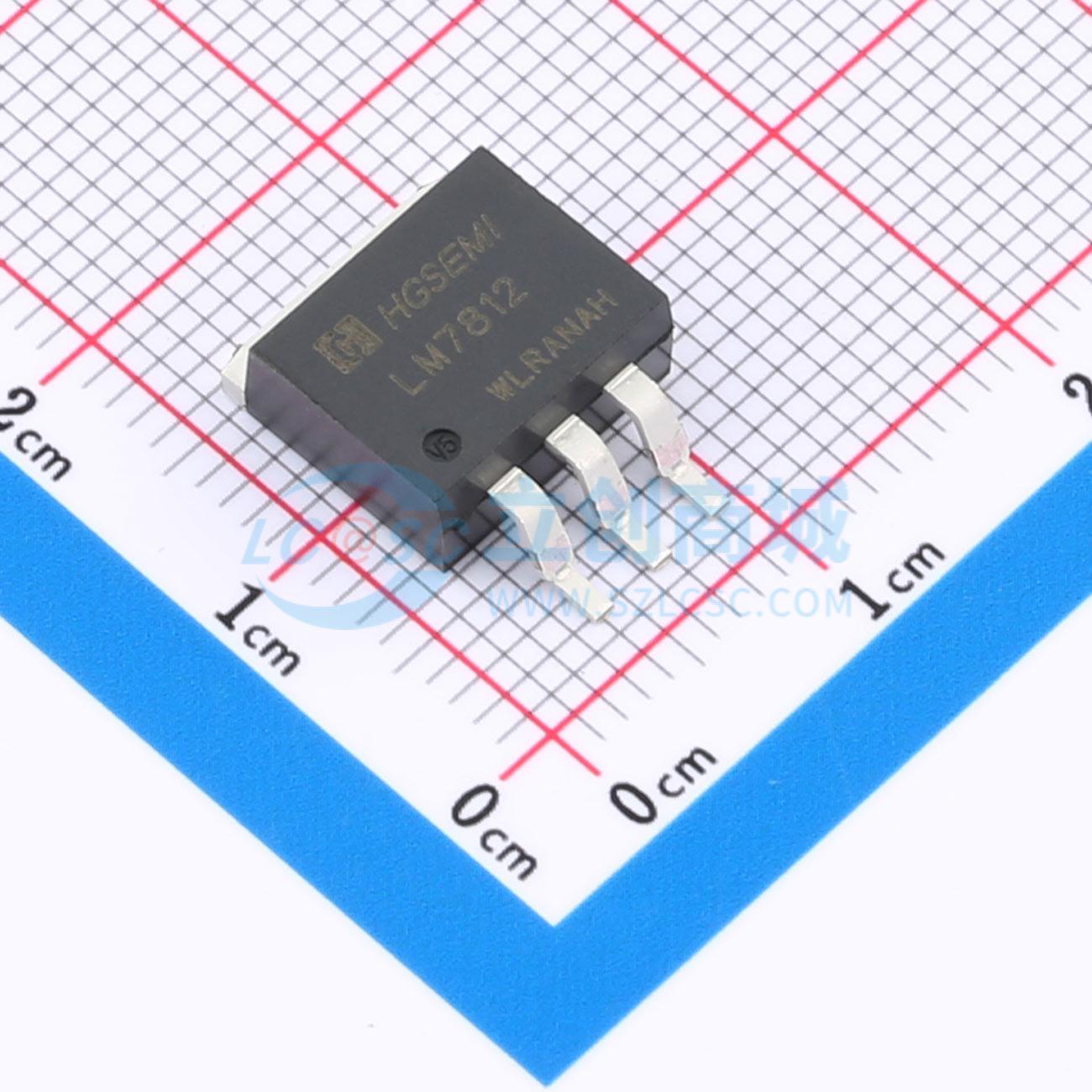 点击查看大图 LM7812S/TR实物图