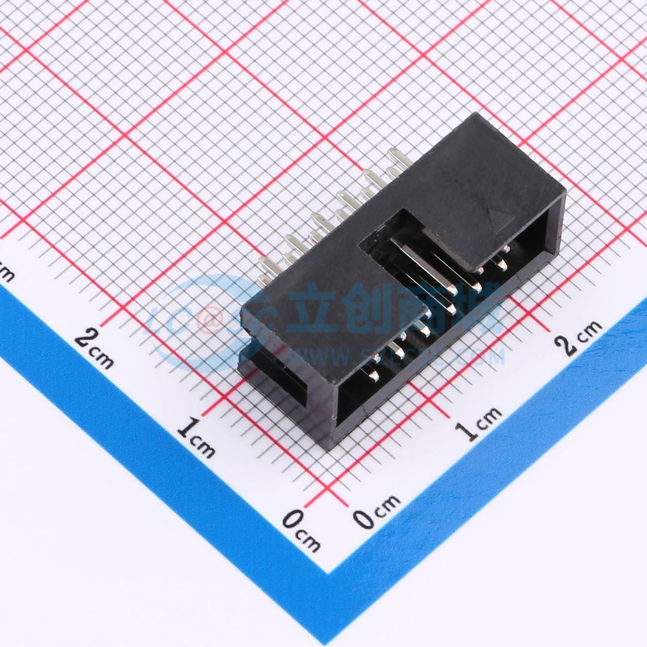 点击查看大图 2.54-2*6P简牛实物图