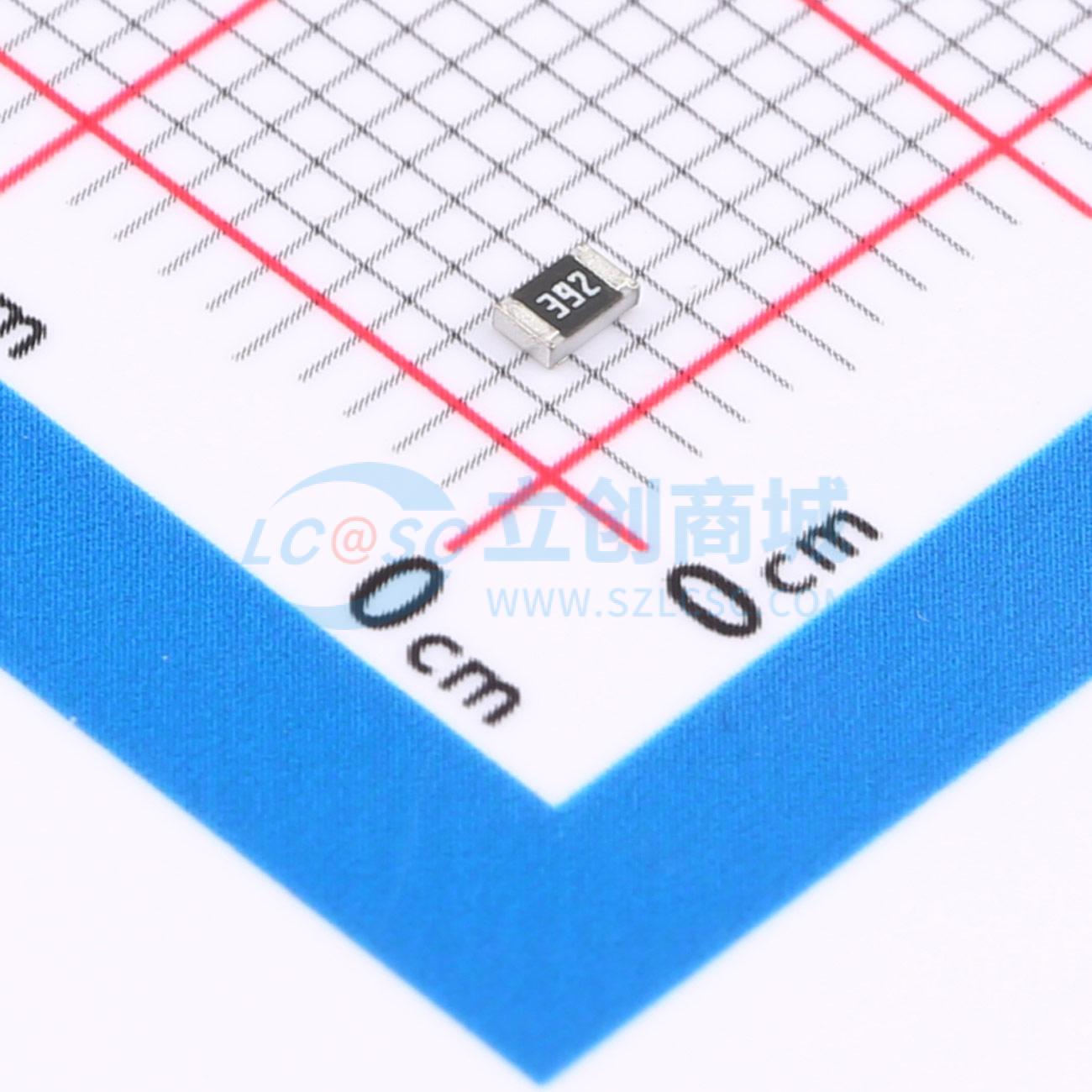 点击查看大图 FRC0805J392TS实物图