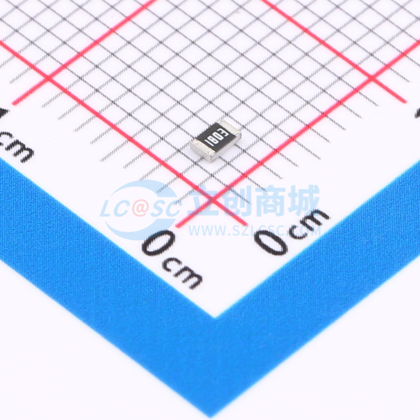 点击查看大图 FRC0805F1803TS实物图
