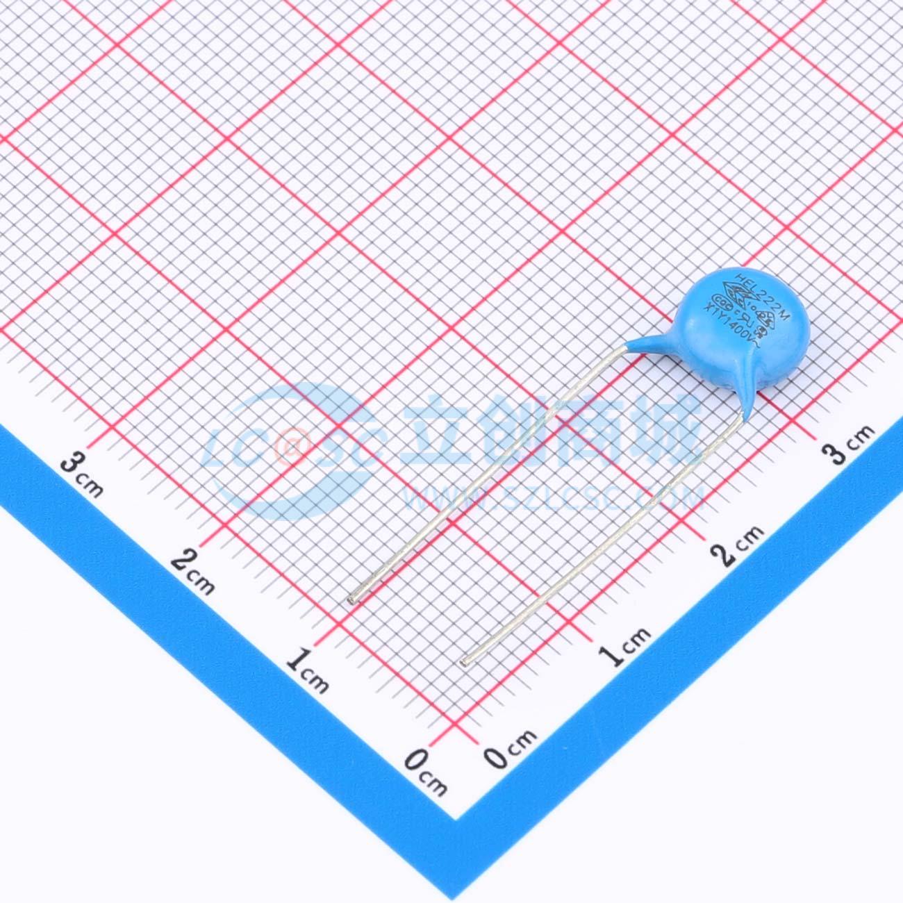 点击查看大图 Y17F1D222M实物图