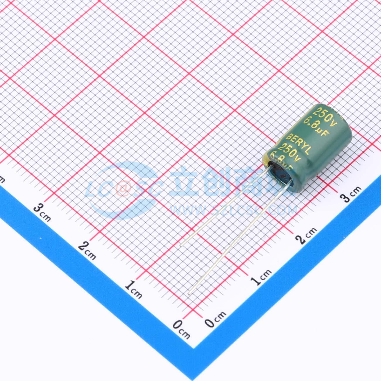 点击查看大图 RC250M6R8LO8*12TH-2A1E实物图