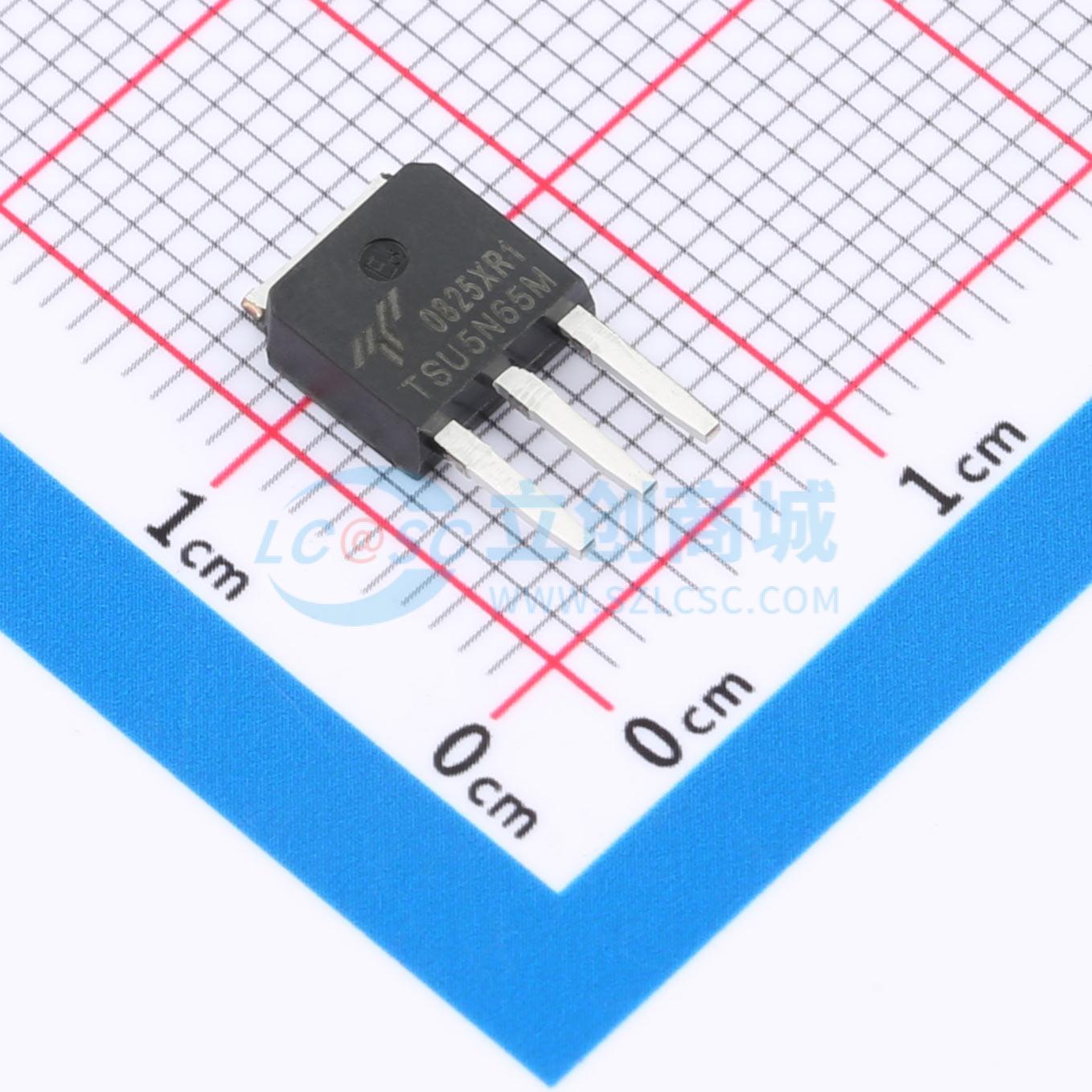 点击查看大图 TSU5N65M实物图