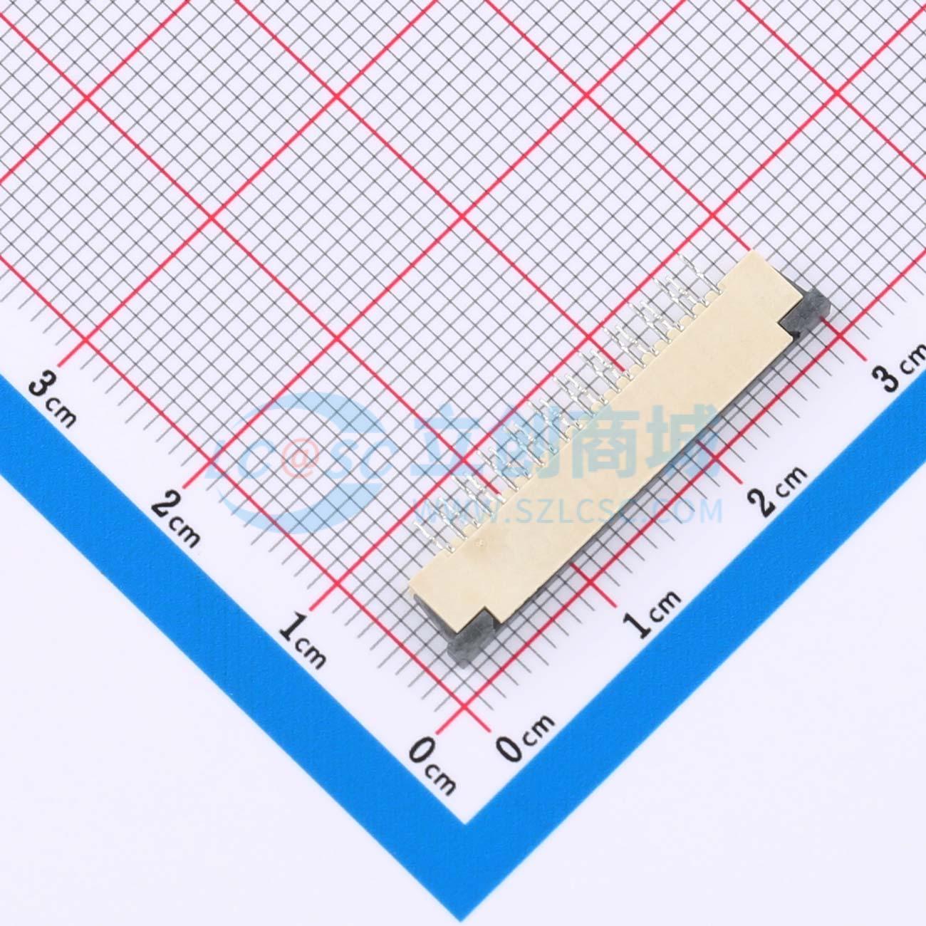 点击查看大图 1.0K-H-22P-TL实物图