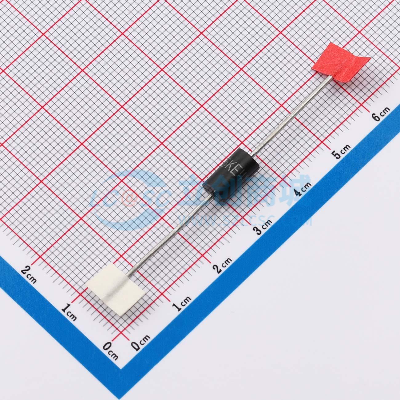 点击查看大图 1.5KE440CA-MS实物图