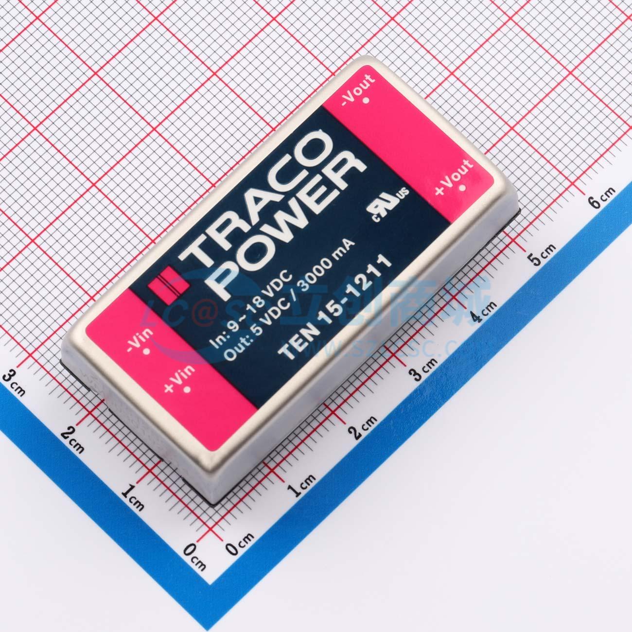 点击查看大图 TEN 15-1211实物图