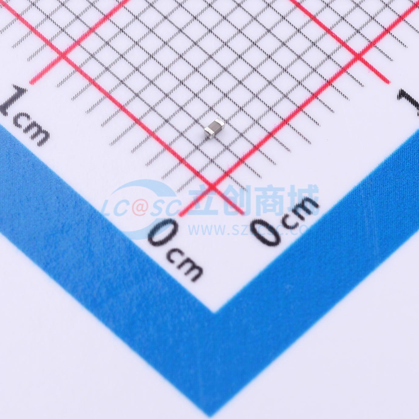点击查看大图 C0402C222F4GACTU实物图