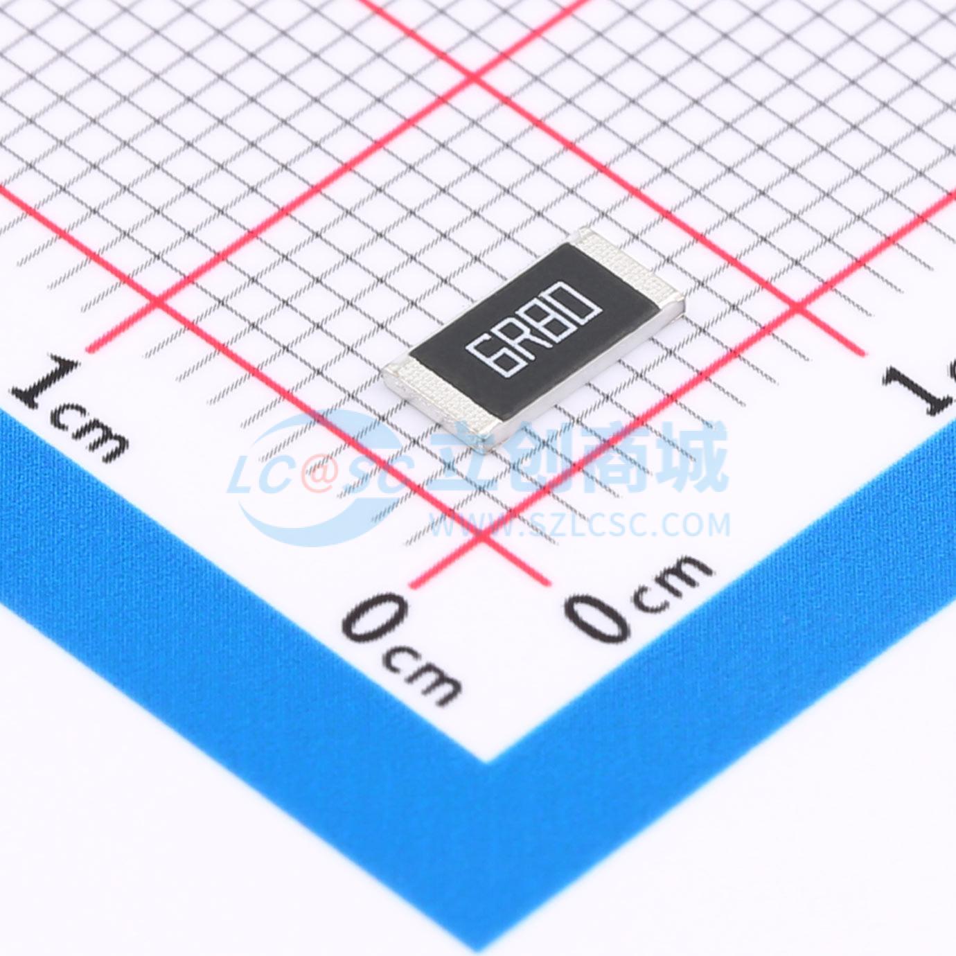 点击查看大图 CRH2512F6R80E04Z实物图