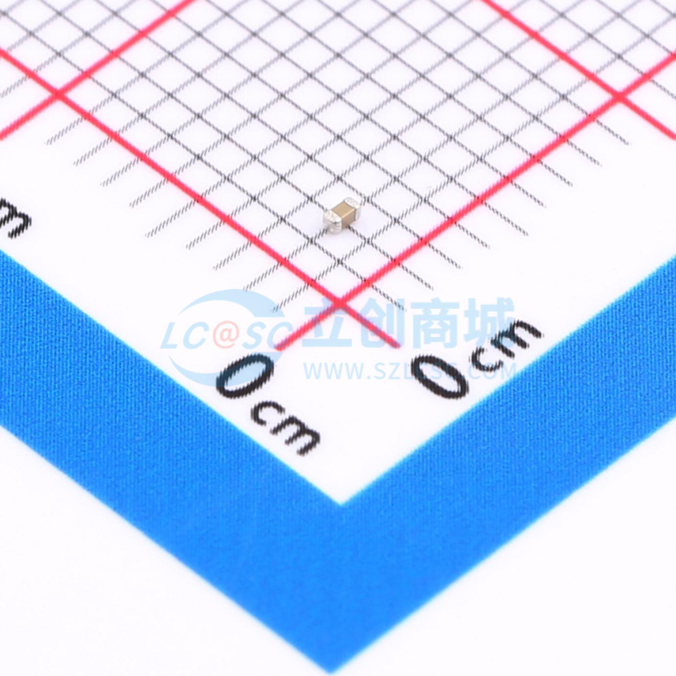 点击查看大图 CC0402MRX7R9BB102实物图