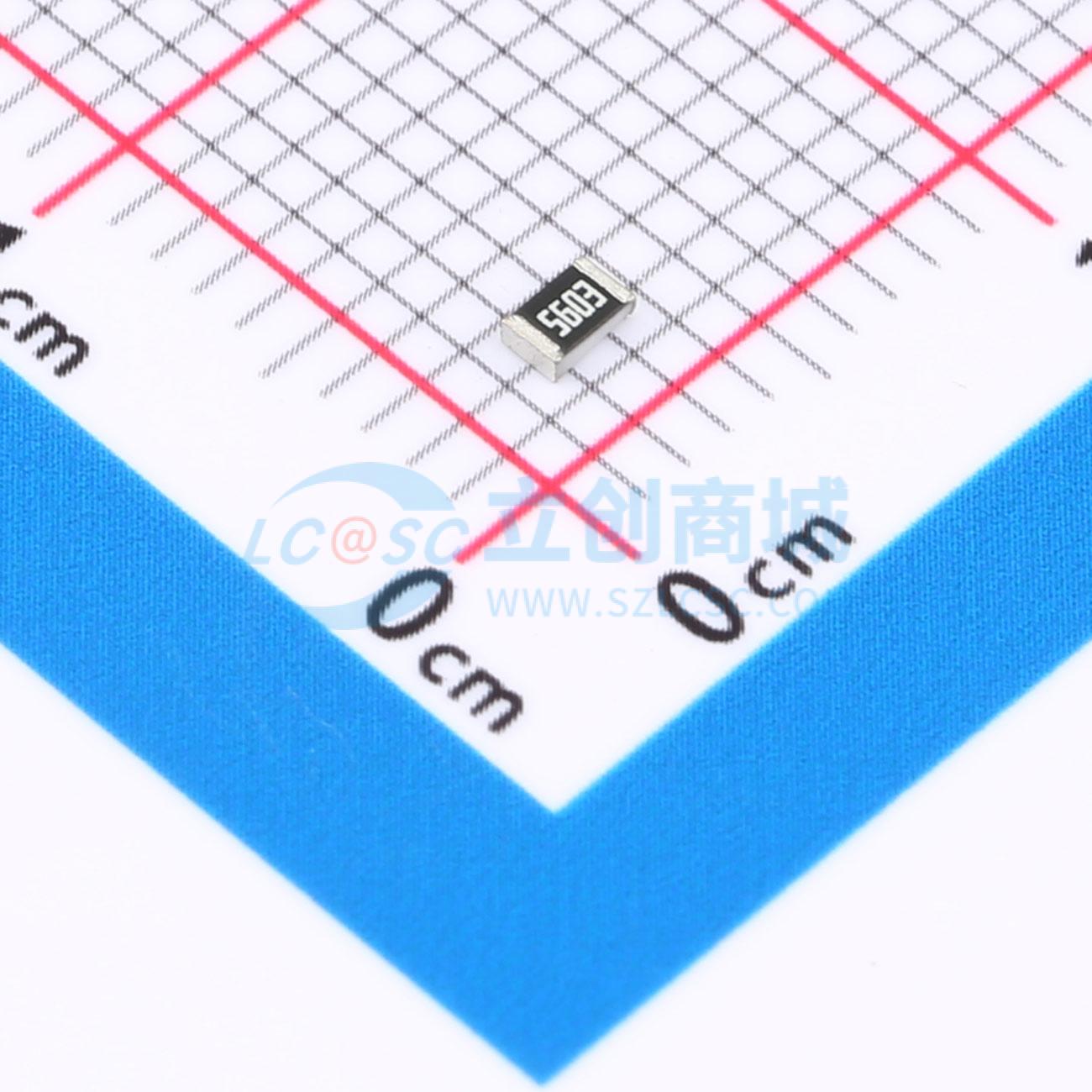 点击查看大图 RC0805FR-07560KL实物图