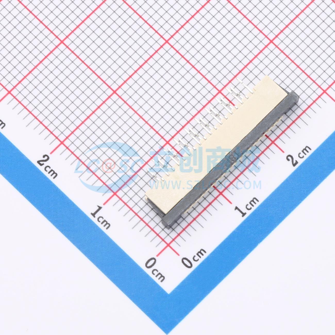 点击查看大图 1.0K-H-18P-TL实物图