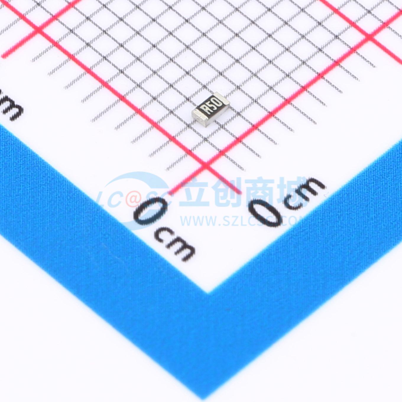 点击查看大图 0603WAJ050KT5E实物图
