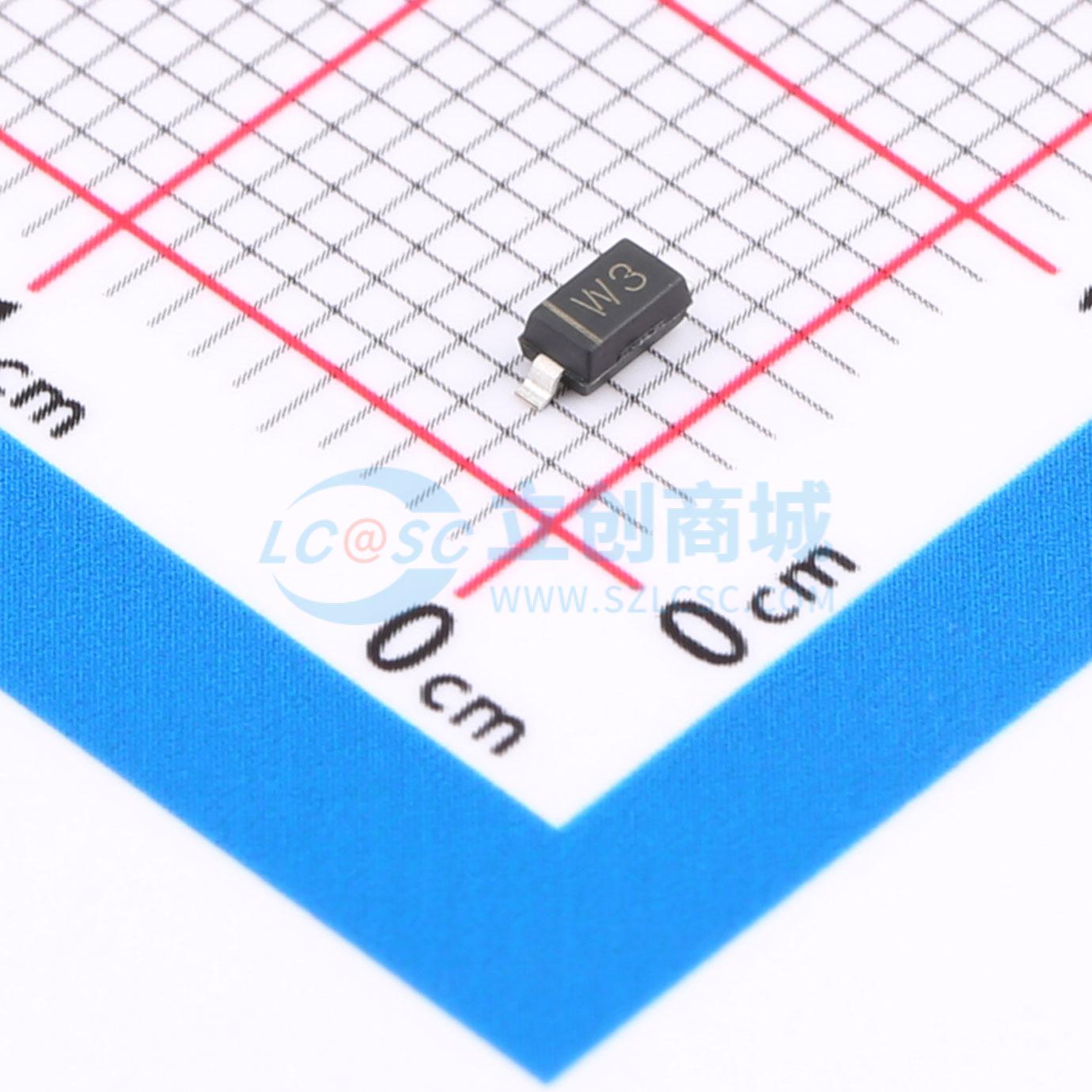 点击查看大图 BZT52C3V3实物图