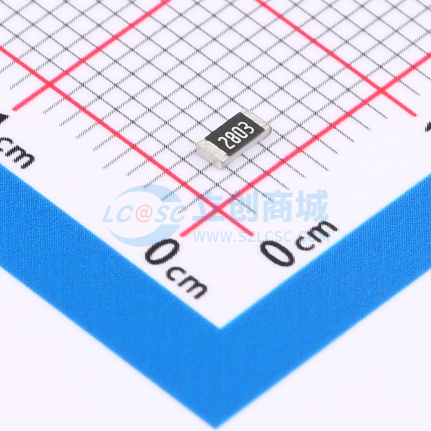 点击查看大图 SCR1206F280K实物图