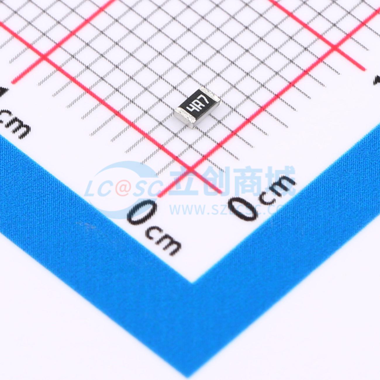 点击查看大图 AF0805JR-074R7L实物图