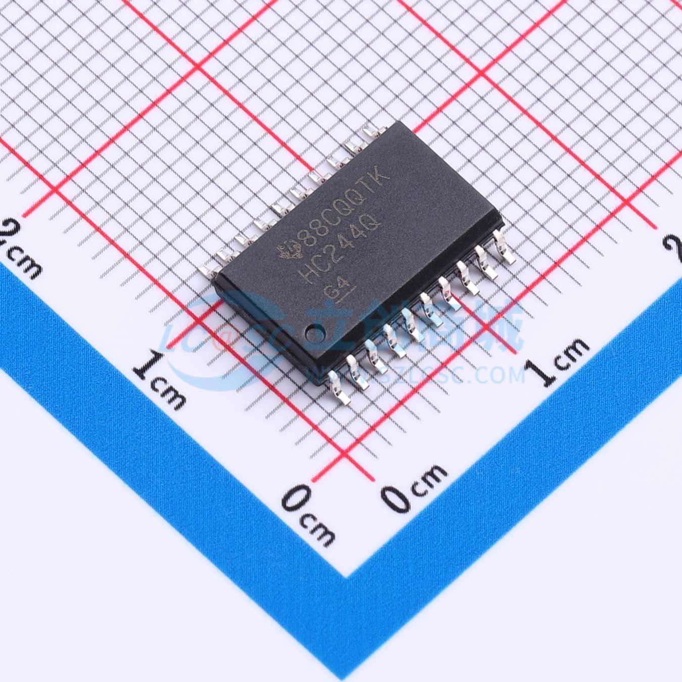 点击查看大图 SN74HC244QDWRQ1实物图