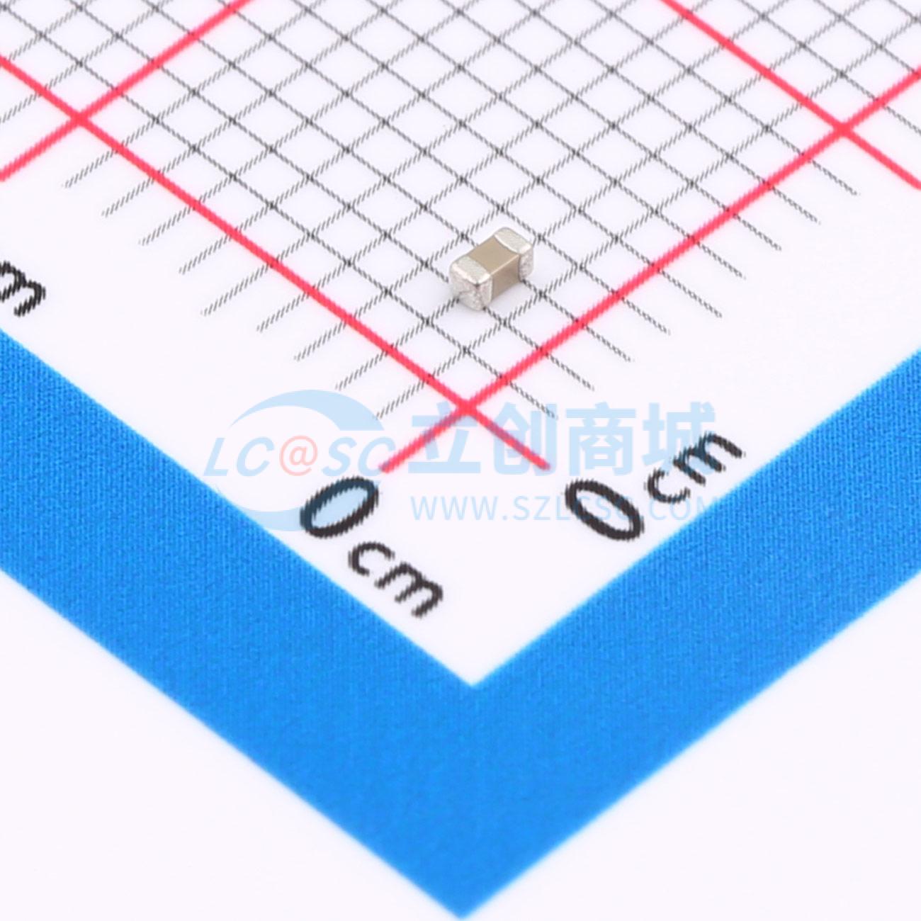 点击查看大图 CC0603JRX7R9BB332实物图