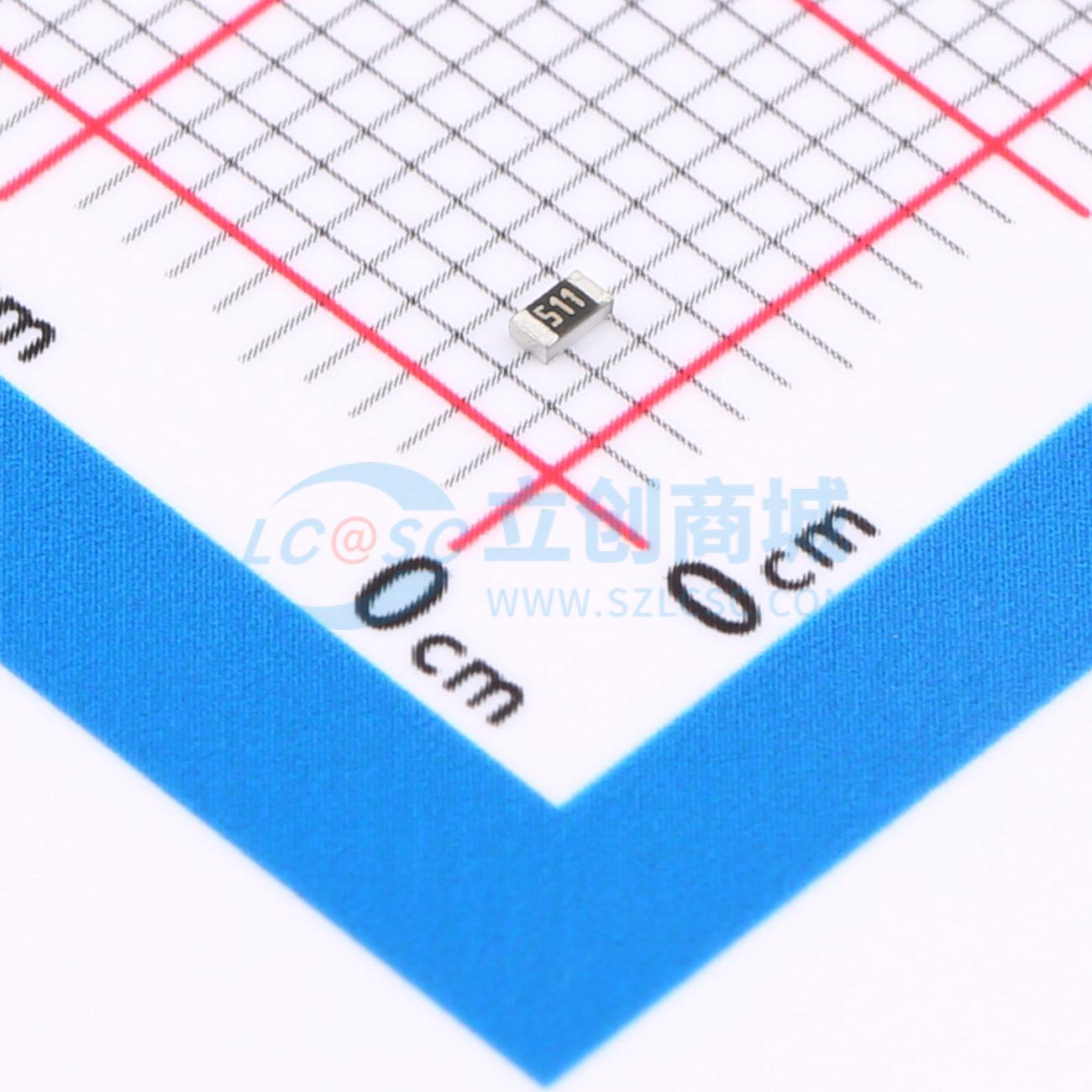 点击查看大图 RMCF0603JT510R实物图