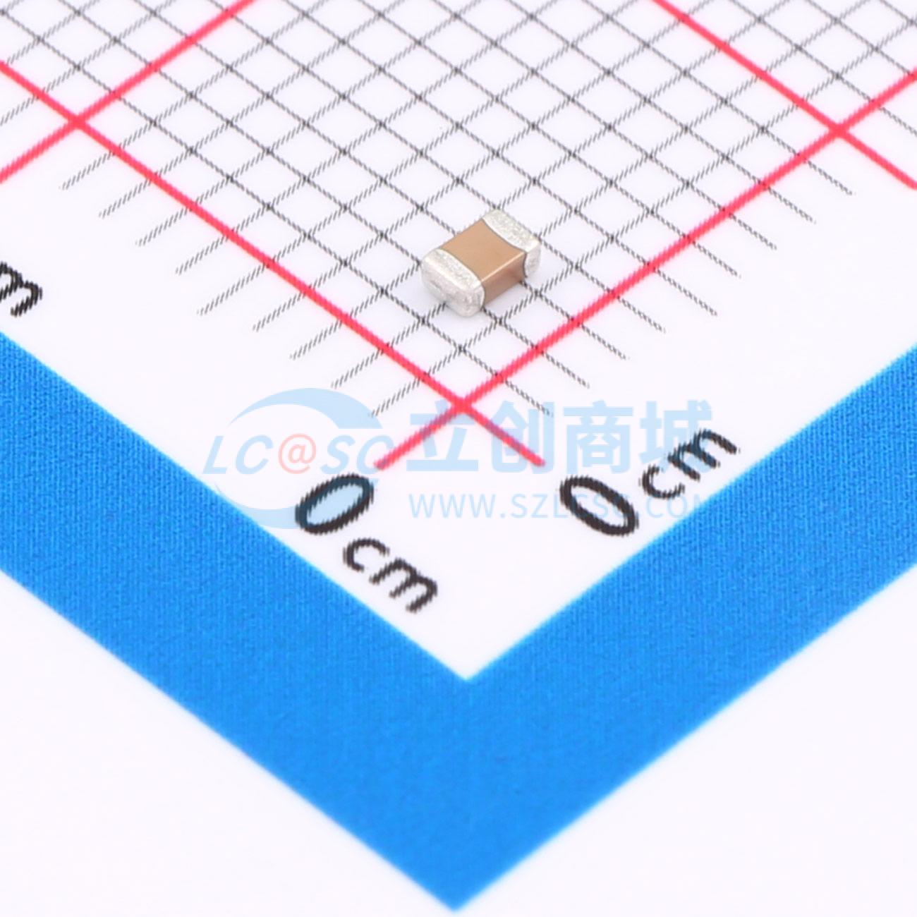 点击查看大图 0805B332K500NT实物图