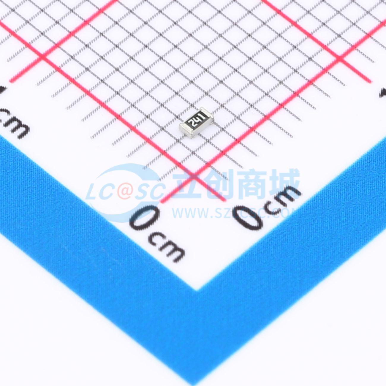 点击查看大图 ERJ3GEYJ241V实物图