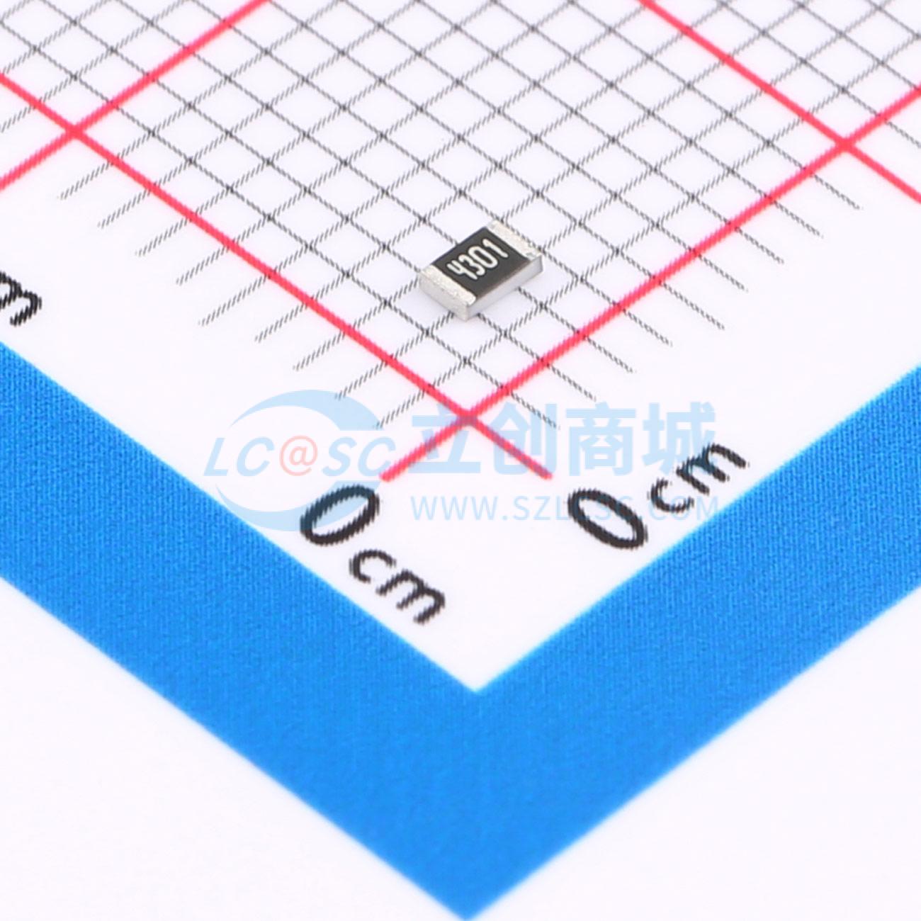 点击查看大图 0805W8F4301T5E实物图