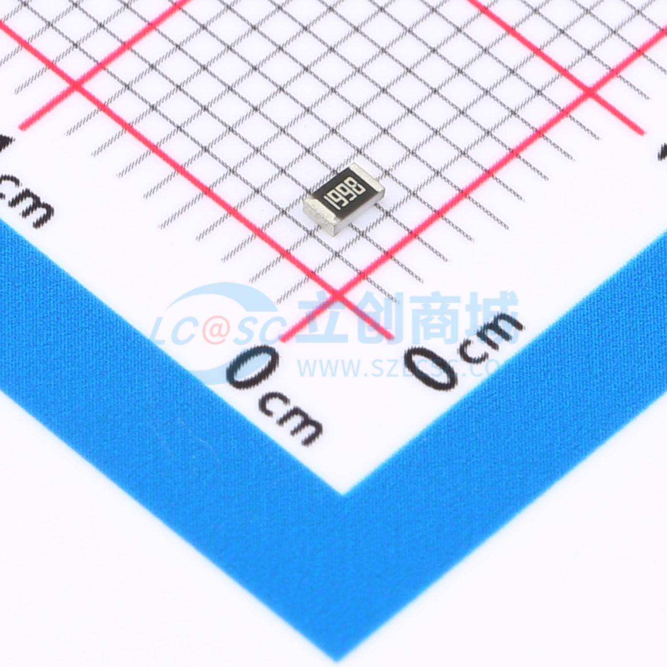 点击查看大图 0805W8F8661T5E实物图