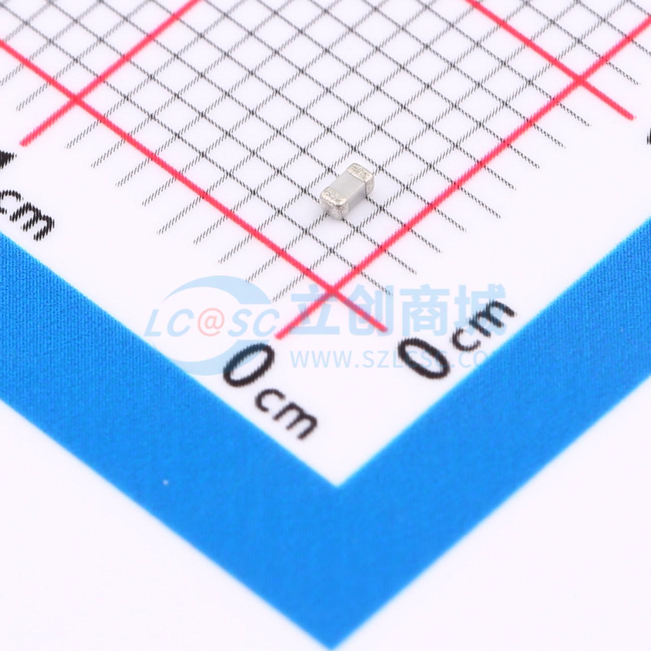 点击查看大图 CC0603JRNPO8BN102实物图