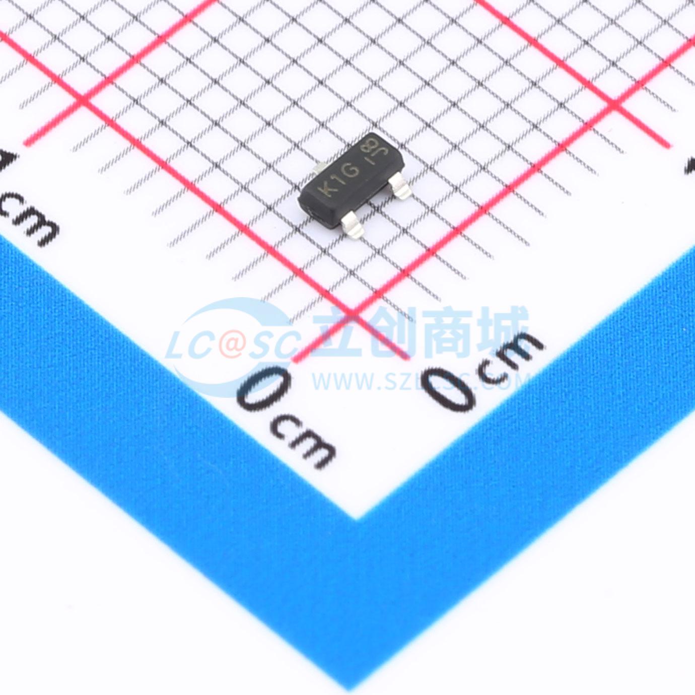 点击查看大图 MMBTA06-7-F实物图
