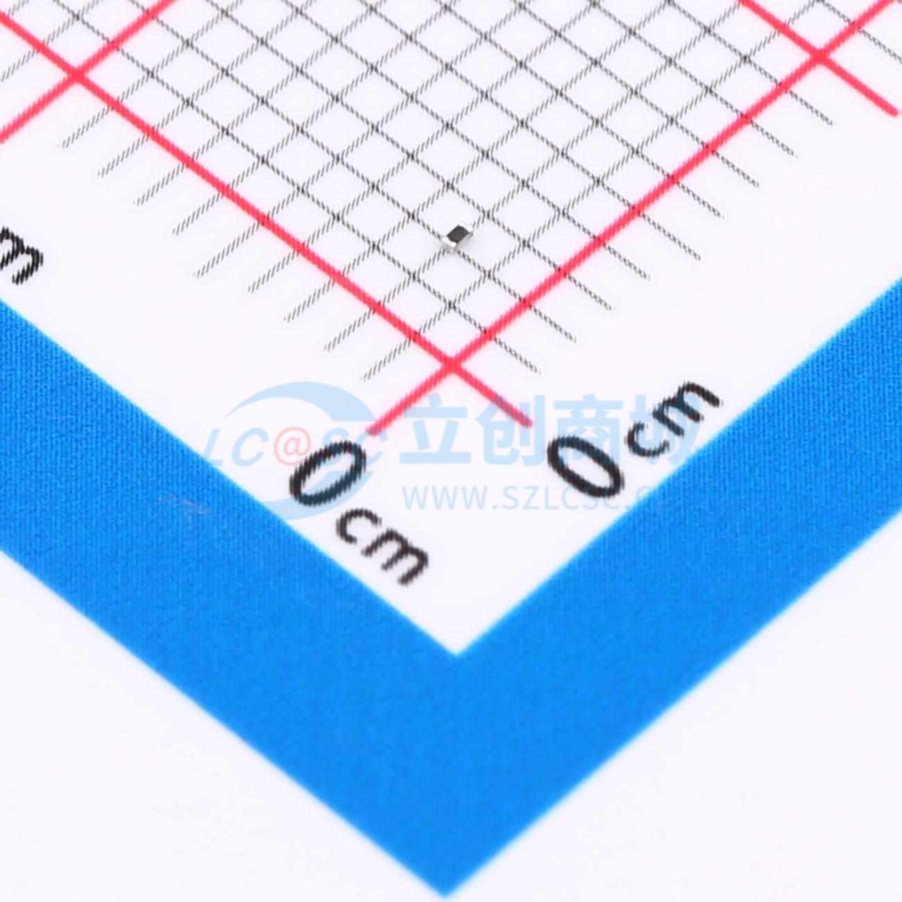 点击查看大图 RC0201FR-072K61L实物图