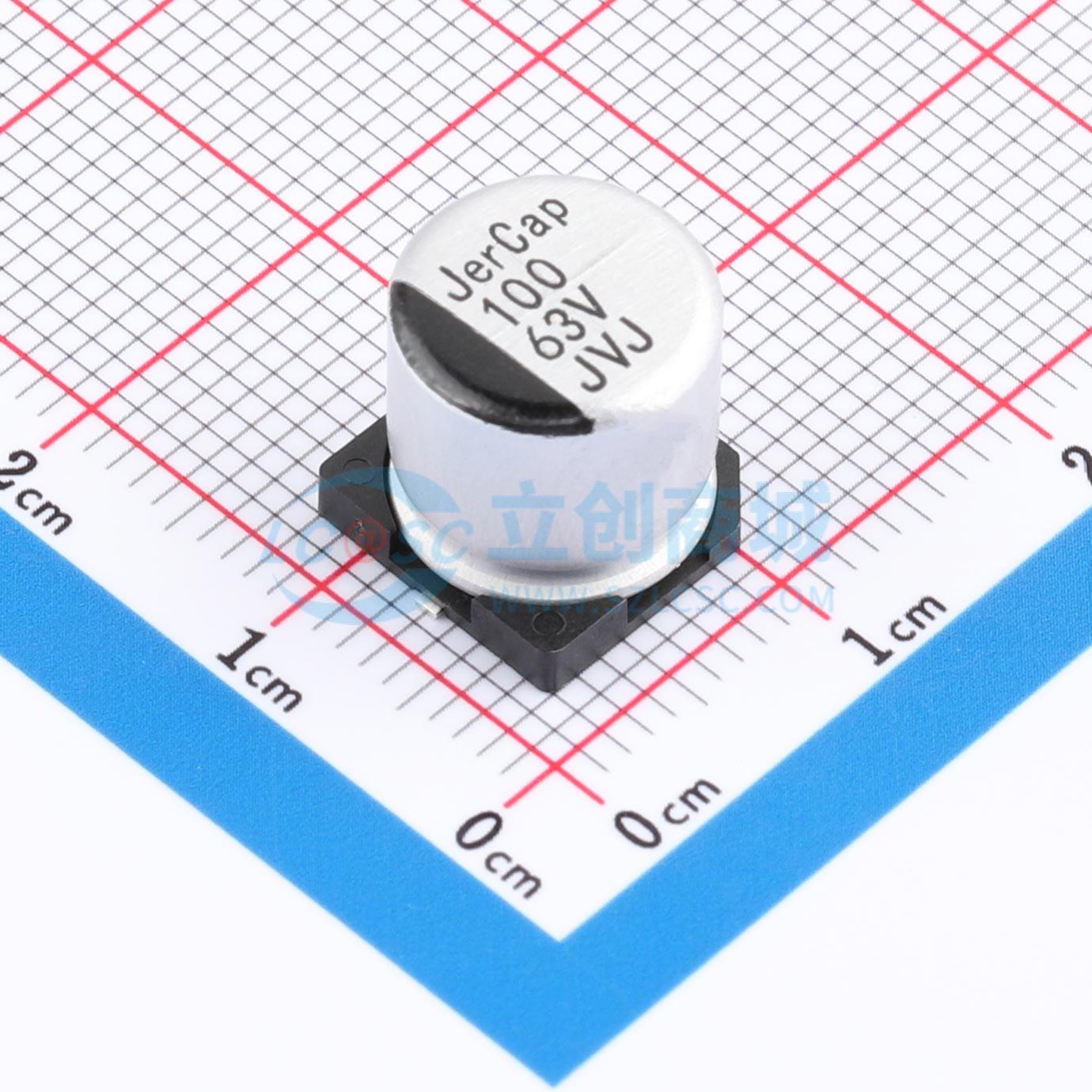 点击查看大图 JVJ63V100M10X10实物图