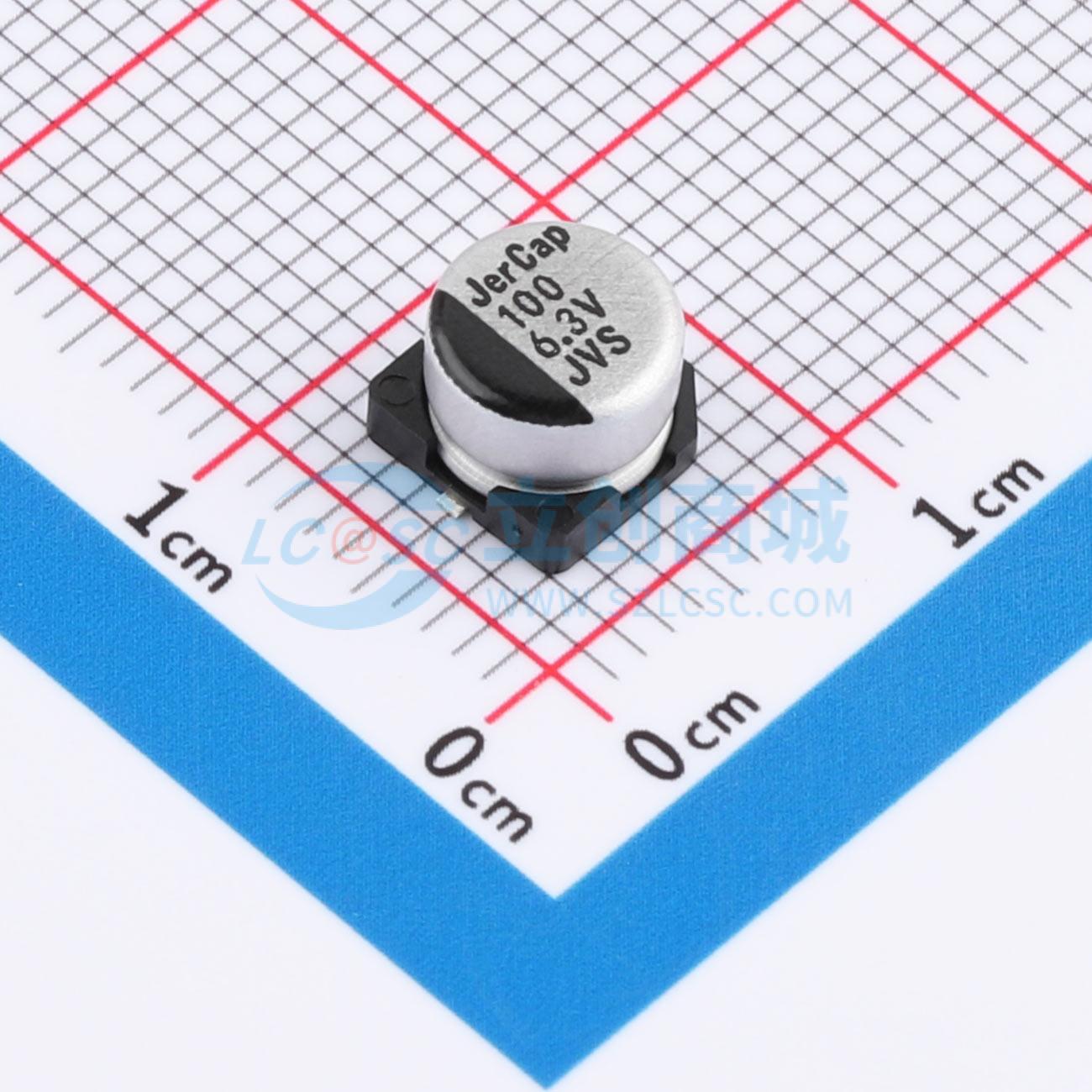 点击查看大图 JVS6.3V100M6X4实物图