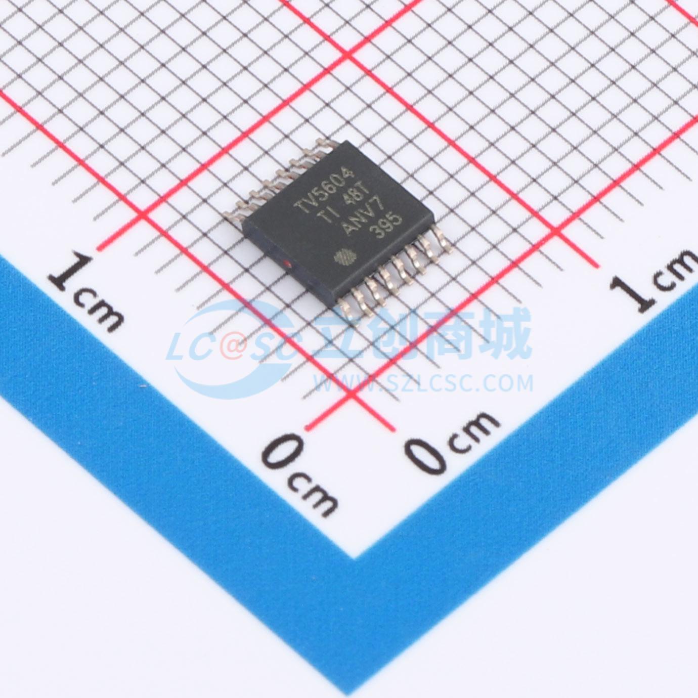 点击查看大图 TLV5604CPWR实物图