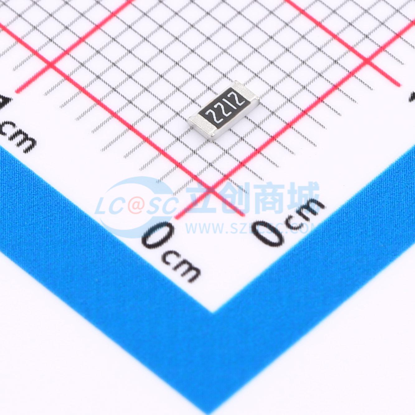 点击查看大图 FRC1206F2212TS实物图