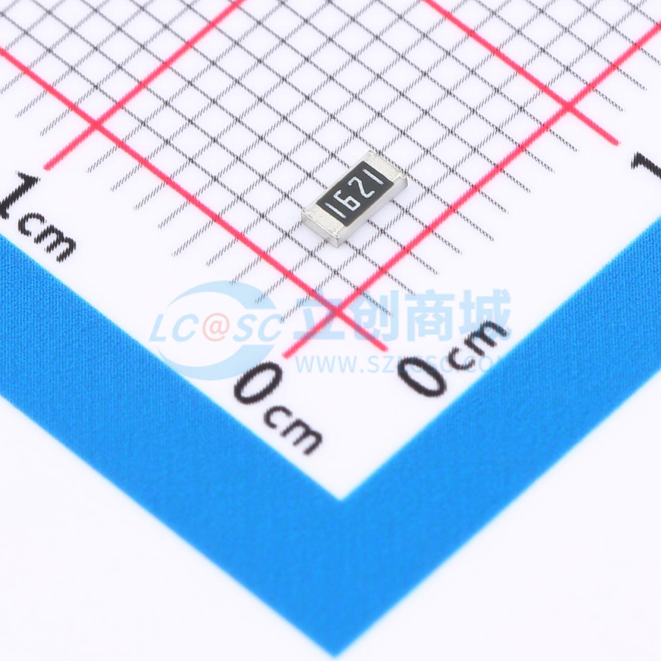 点击查看大图 FRC1206F1621TS实物图