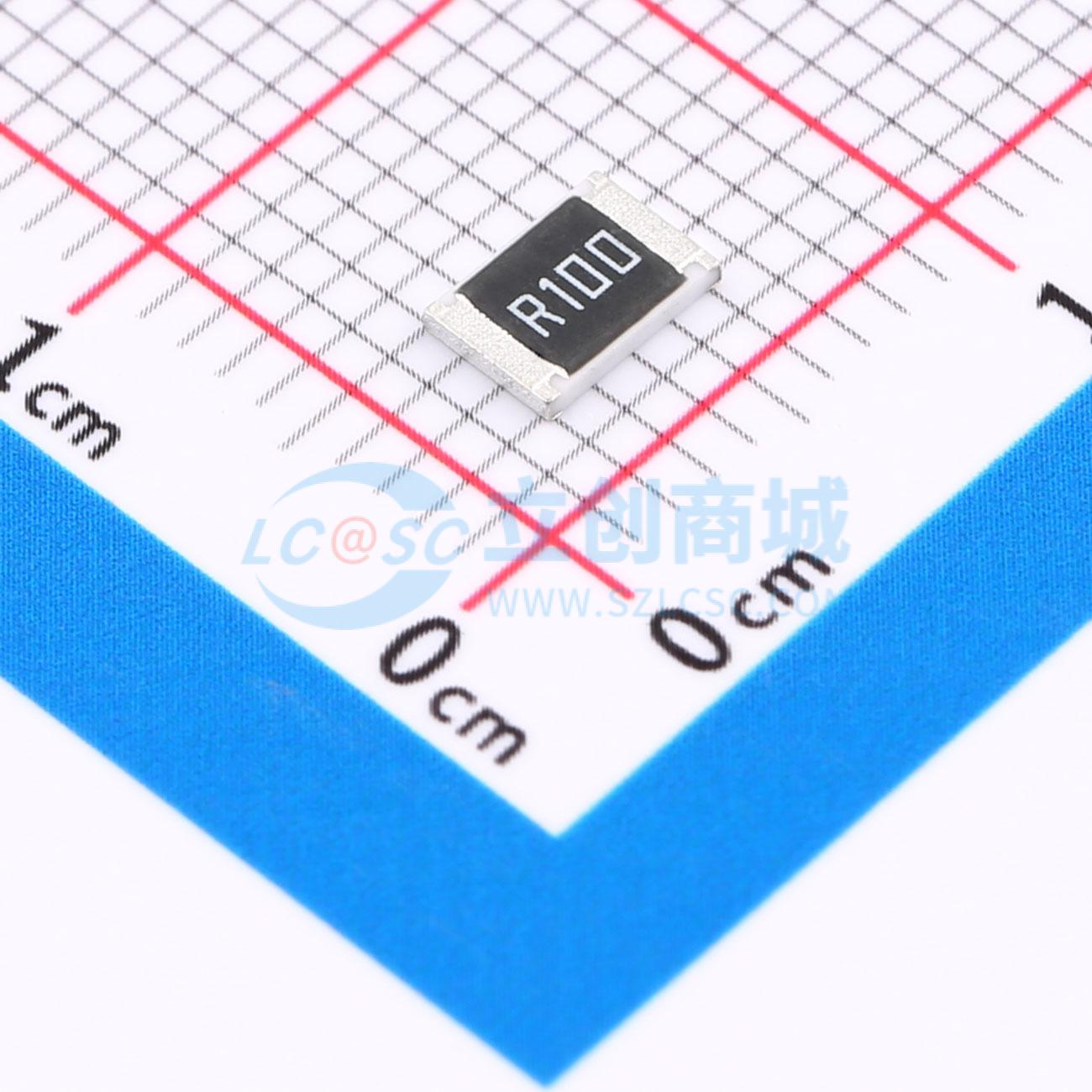 点击查看大图 HoCR1812-3/4W-100mR-1%实物图
