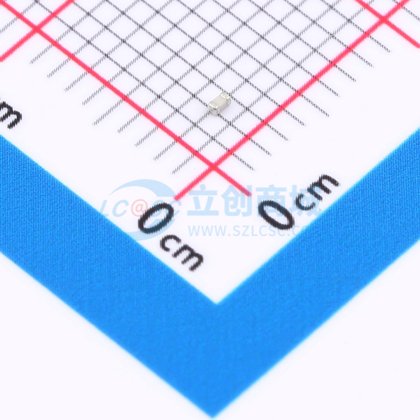 点击查看大图 CC0402CRNPO9BNR82实物图