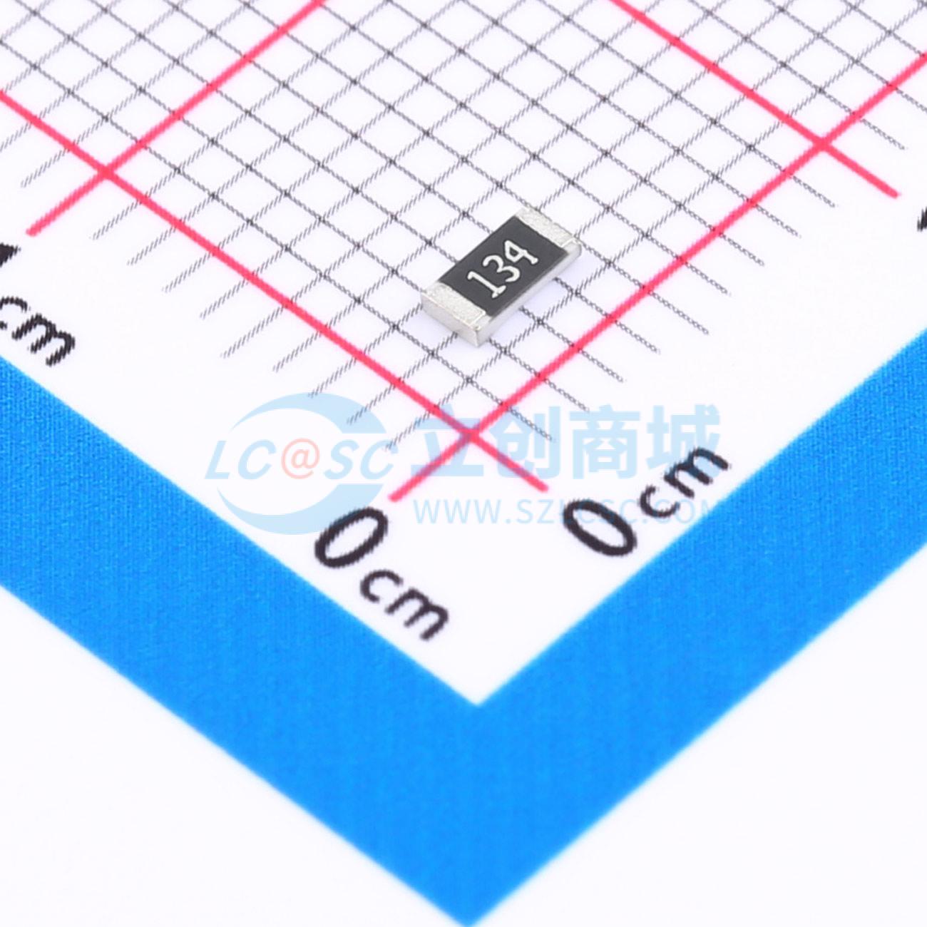 点击查看大图 CR1206J40134G实物图