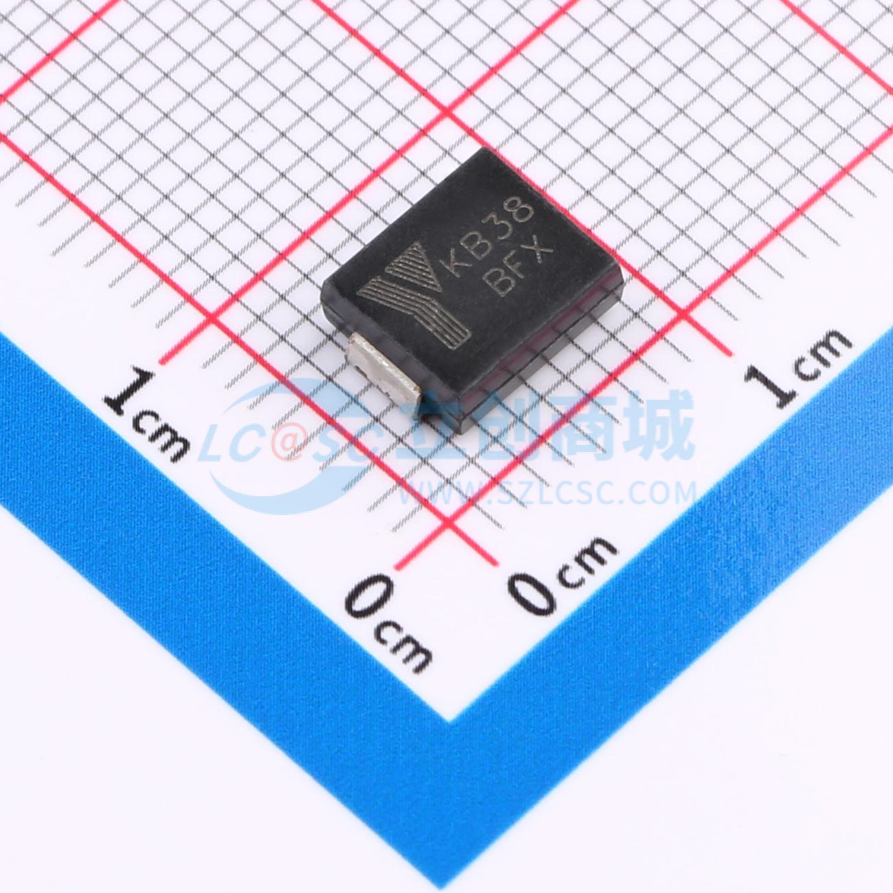 点击查看大图 SMCJ48CA实物图