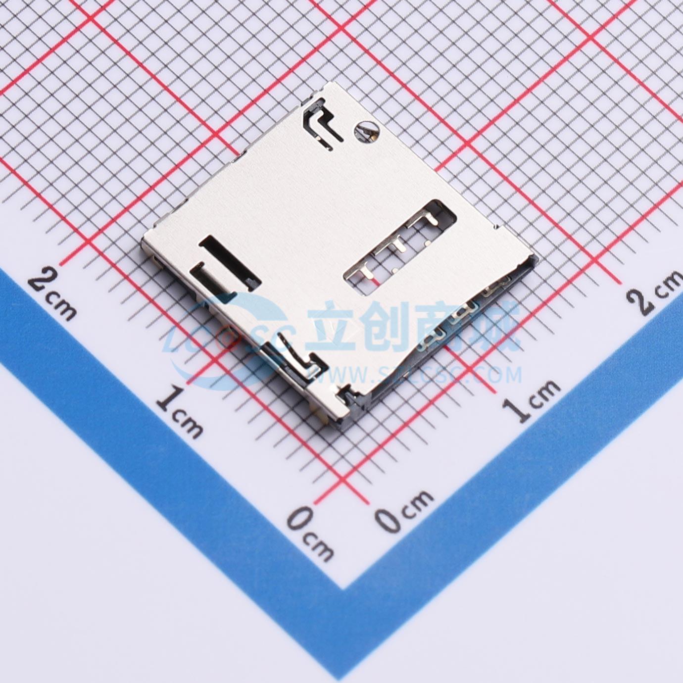 点击查看大图 LCK-SIM-010P7H127-WLG实物图