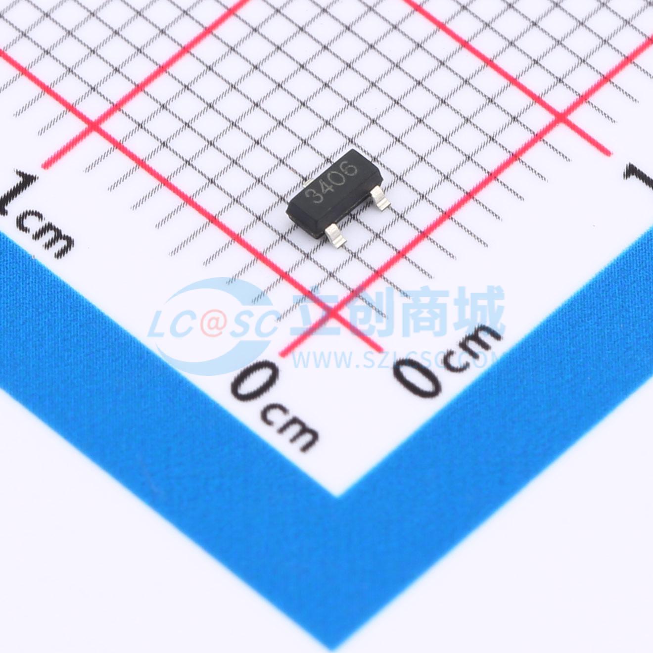 点击查看大图 AO3406(ES)实物图