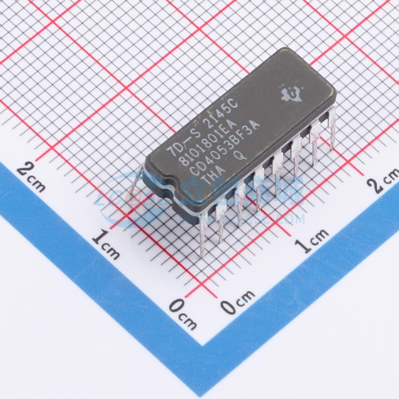 点击查看大图 CD4053BF3A实物图