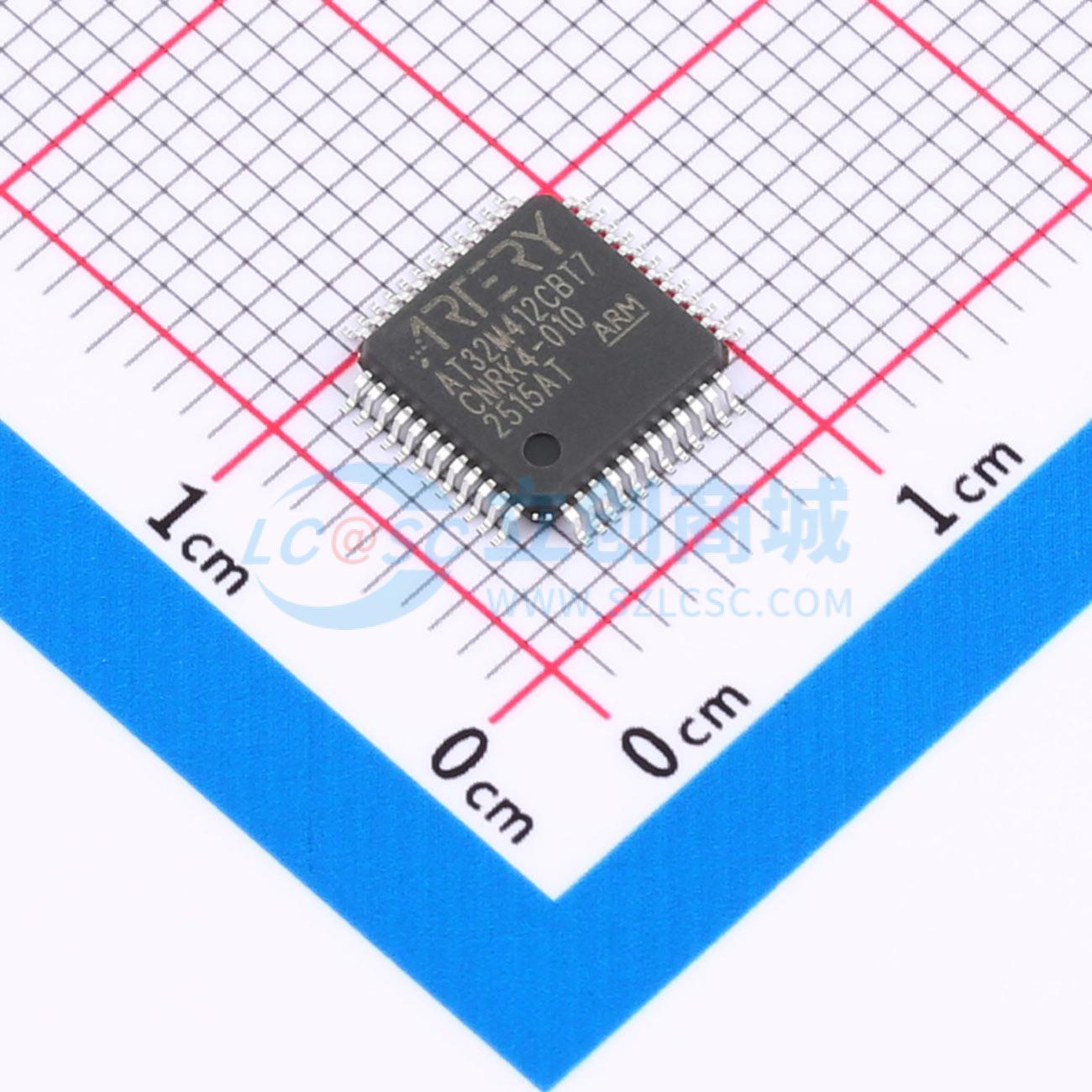 点击查看大图 AT32M412CBT7实物图
