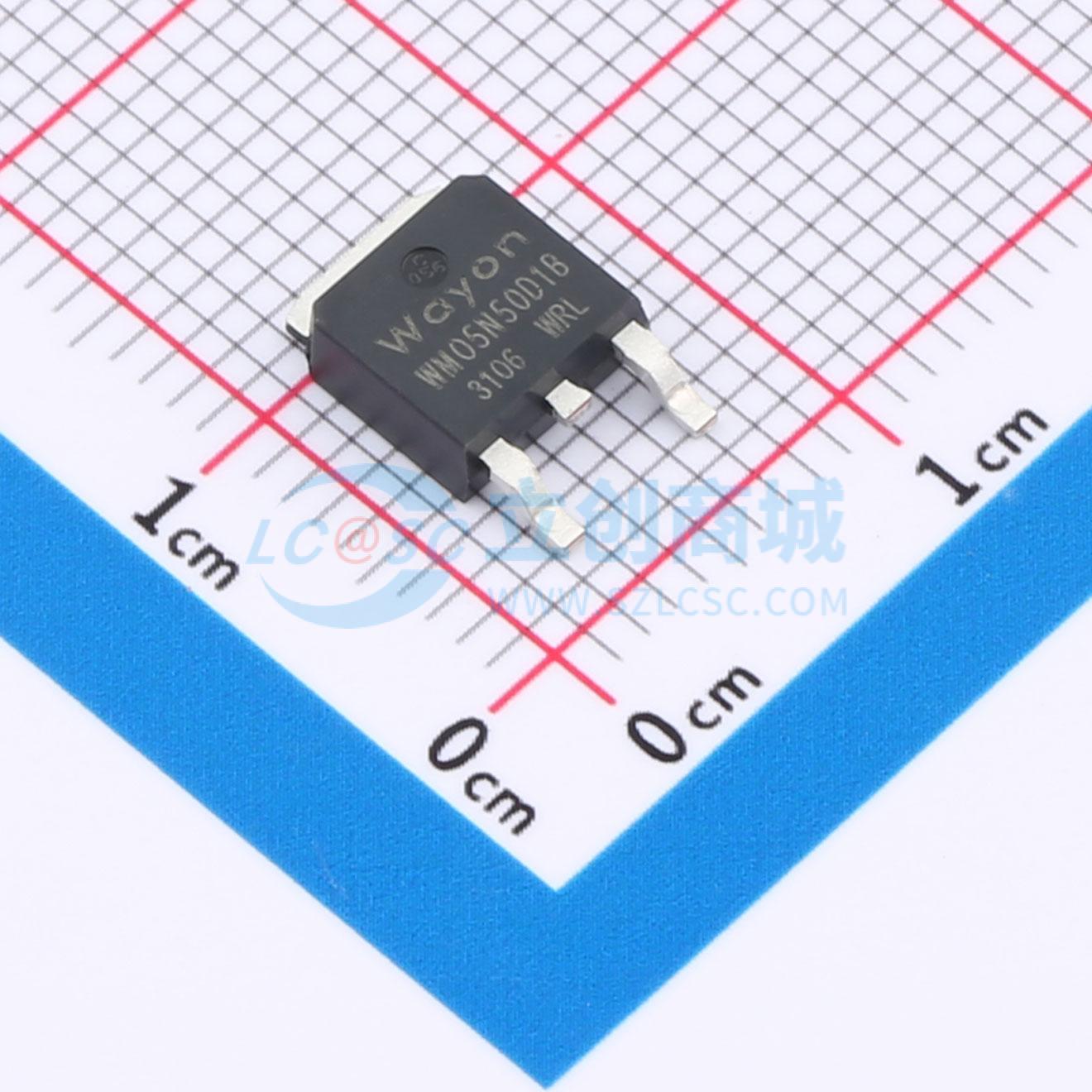 点击查看大图 WMO5N50D1B实物图