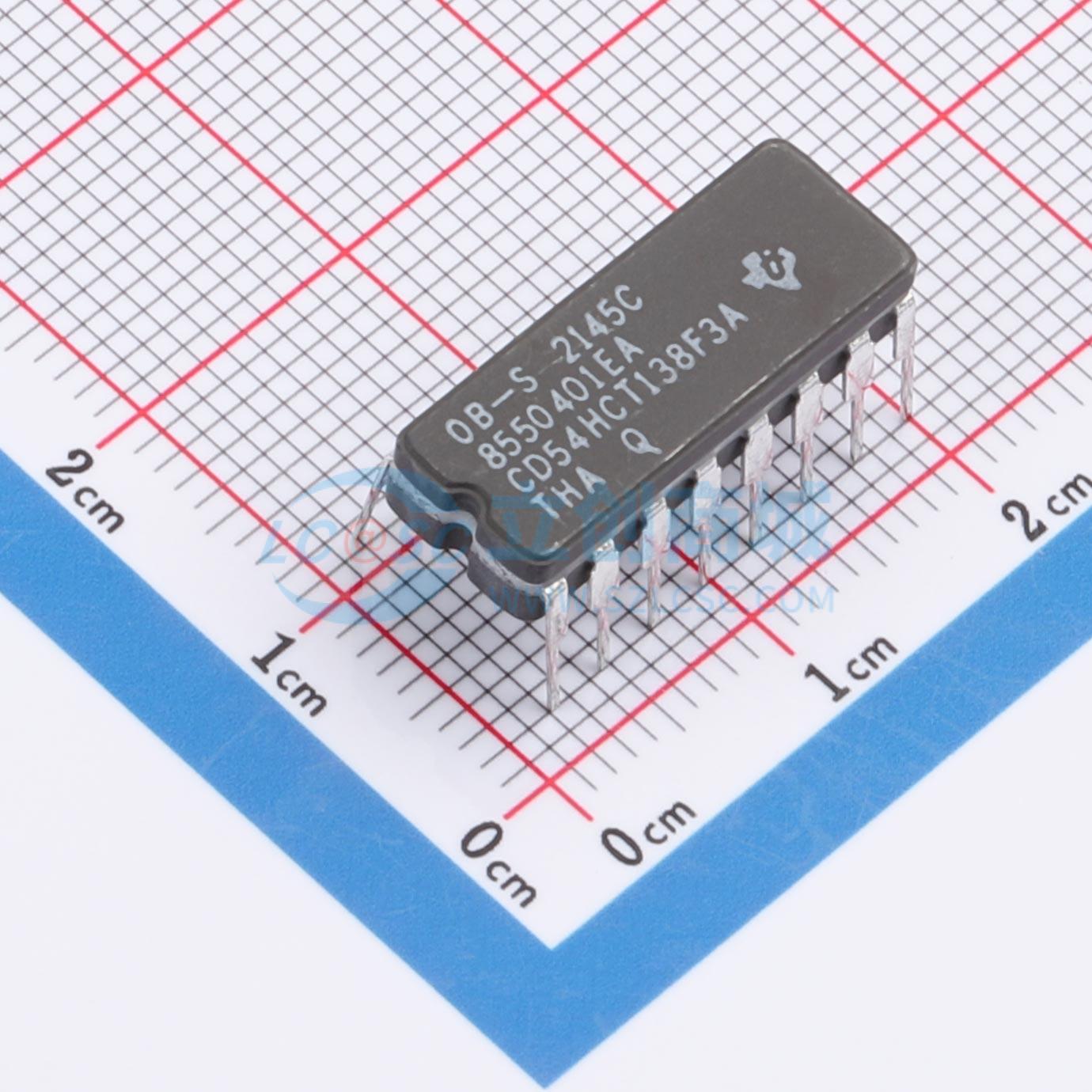 点击查看大图 CD54HCT138F3A实物图