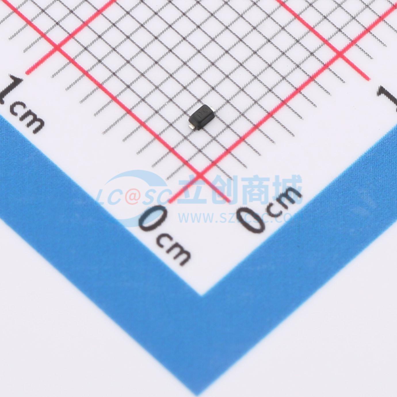 点击查看大图 BZT52C22T实物图