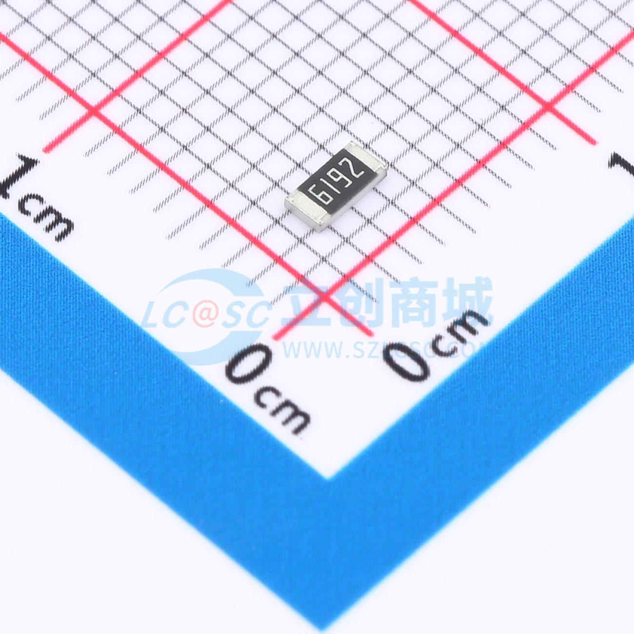 点击查看大图 FRC1206F6192TS实物图